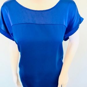 Express Blue Blouse